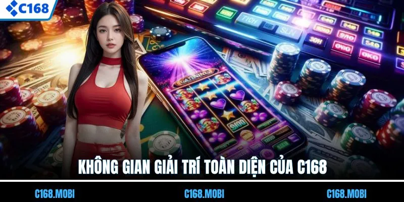 Không gian giải trí toàn diện với đa dạng trò chơi